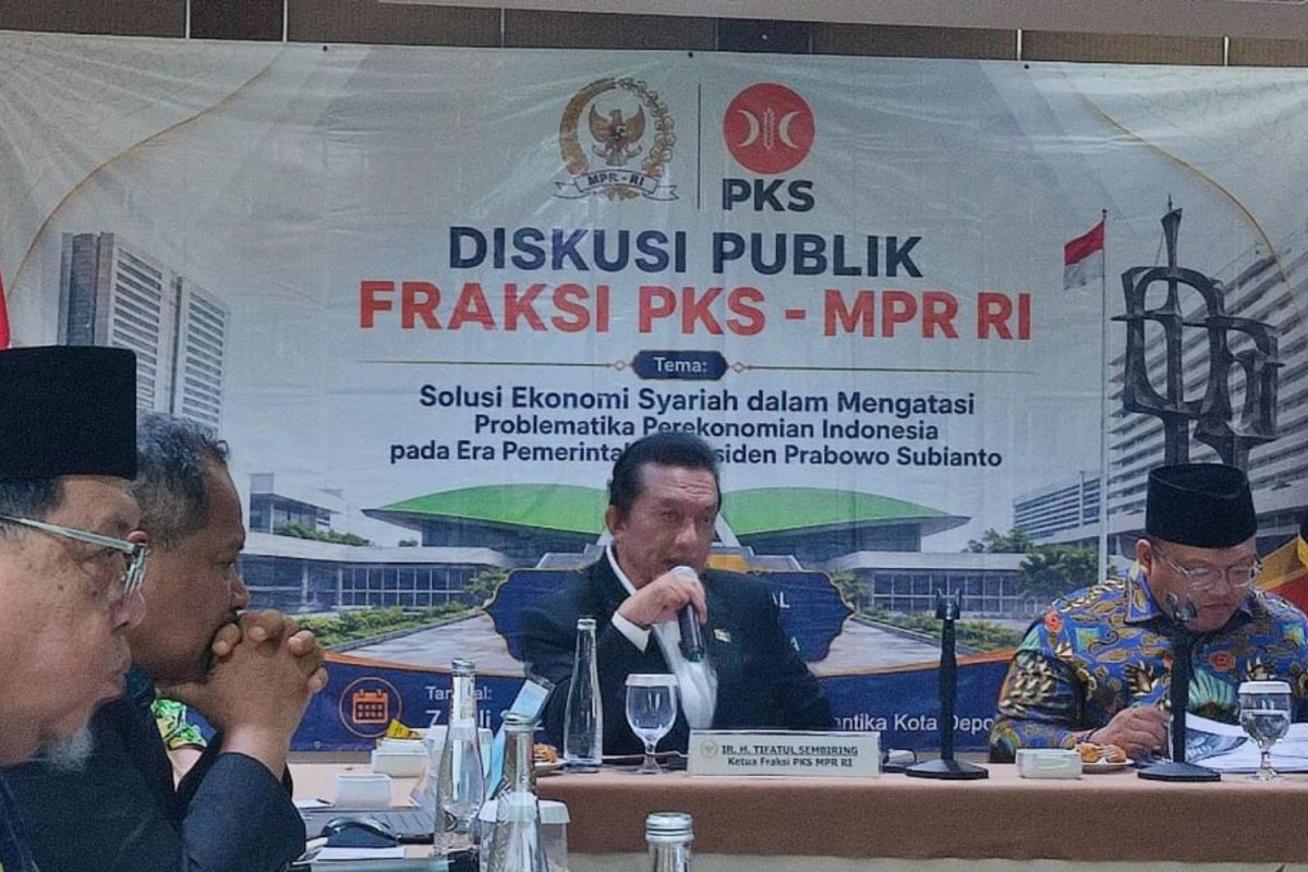 Fraksi PKS MPR Bahas Peran Ekonomi Syariah dalam Menghadapi Tantangan Ekonomi Nasional