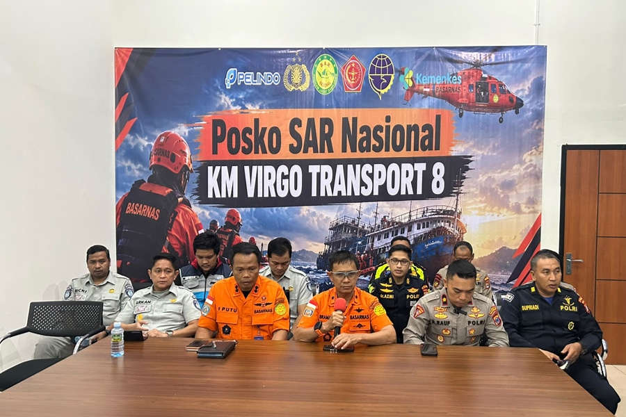 Operasi SAR KM Virgo Transport 8 Diperpanjang Tujuh Hari