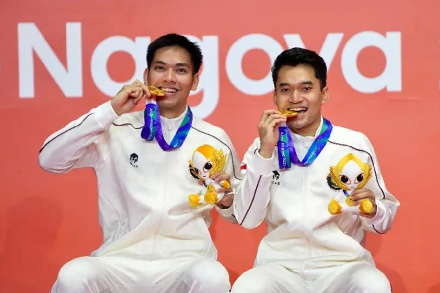 Asian Games 2026: Indonesia Koleksi 30 Medali, Leo/Daniel Sumbang Emas